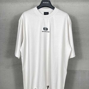 Balenciaga off-shoulder short-sleeved T-shirt